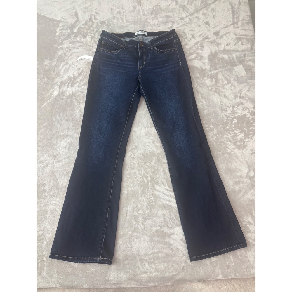 BKE‎ Payton Mid Rise Bootcut Jeans Dark Wash Blue Stretch Denim 29 x 31.5